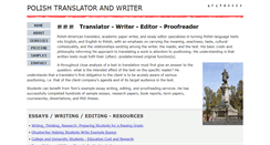 Desktop Screenshot of polish-translator.com